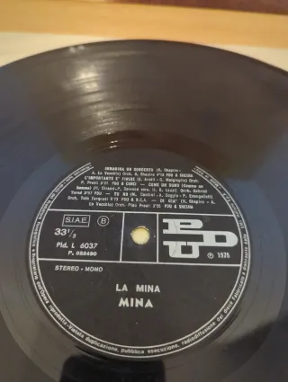 Mina - La Mina LP 33 Giri Album