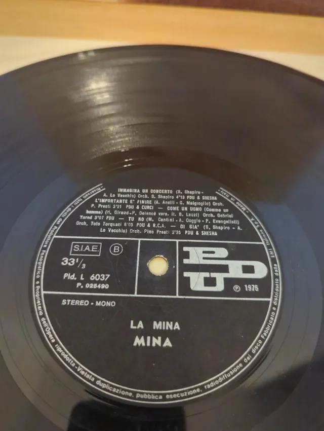 Mina - La Mina LP 33 Giri Album