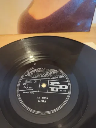 Mina - La Mina LP 33 Giri Album