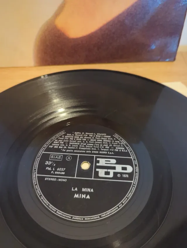 Mina - La Mina LP 33 Giri Album