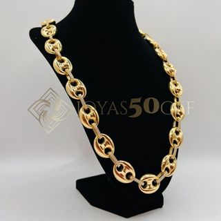 CADENA CALABROTE CIRCONITAS ORO18K