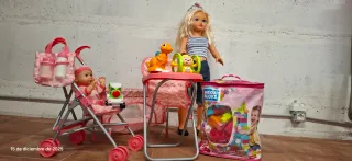 Juego de muñeca y accesorios