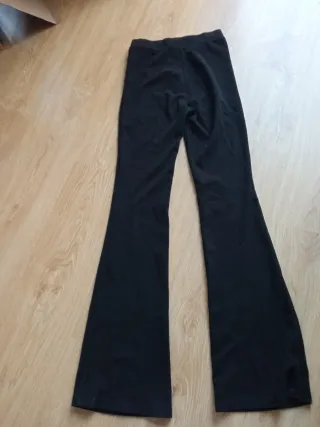 Lote 2 Pantalones Mujer Negro y burdeos XS