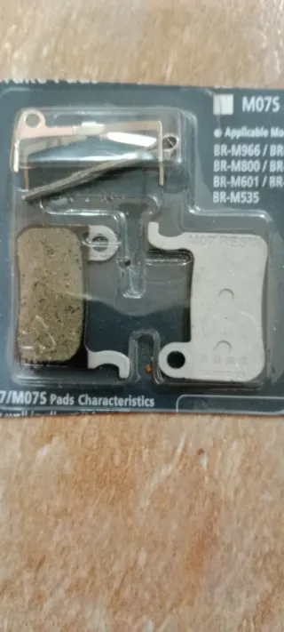 Pastillas Freno Shimano xtr M07S Resina