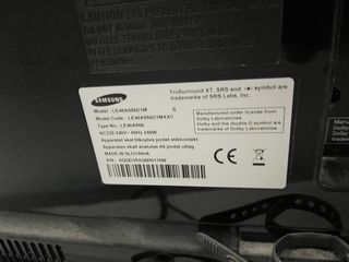 Televisor Samsung LE46A956D1M + Chromecast 2