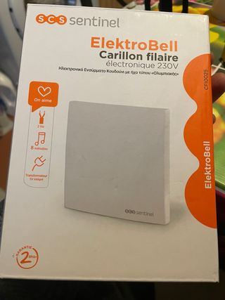 Timbre Inalámbrico ElektroBell SCS Sentinel