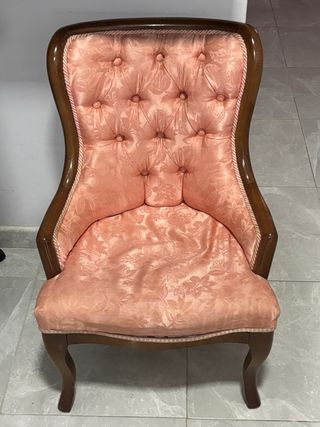 Sillón clásico isabelino