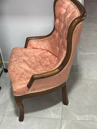 Sillón clásico isabelino