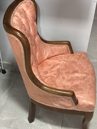 Sillón clásico isabelino