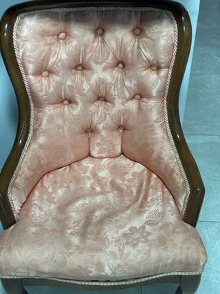 Sillón clásico isabelino