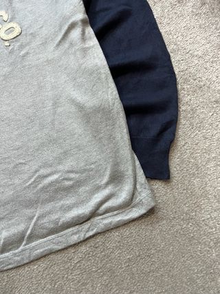 Jersey Polo Ralph Lauren Gris y Azul Marino