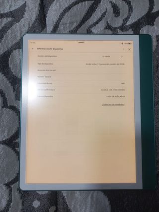 NUEVO KINDLE SCRIBE 2024 64GB CON FUNDA PROTECTORA