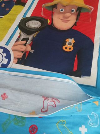 Funda Nórdico y Almohada BOMBERO SAM nuevas