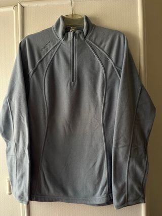 Forro polar mujer Quechua azul claro