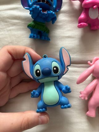 Lote Figuras Stitch y Ángel