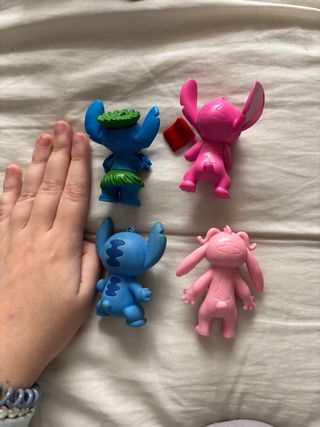 Lote Figuras Stitch y Ángel