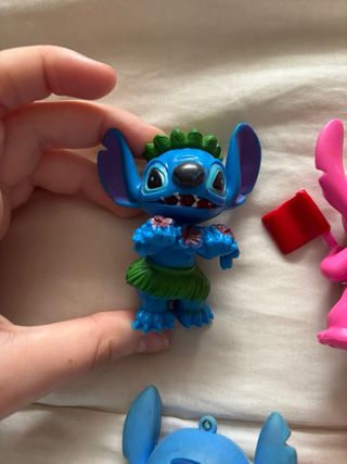 Lote Figuras Stitch y Ángel