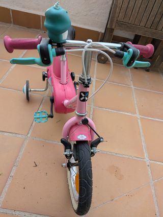 BICICLETA INFANTIL UNICORN 500 ROSA 14"