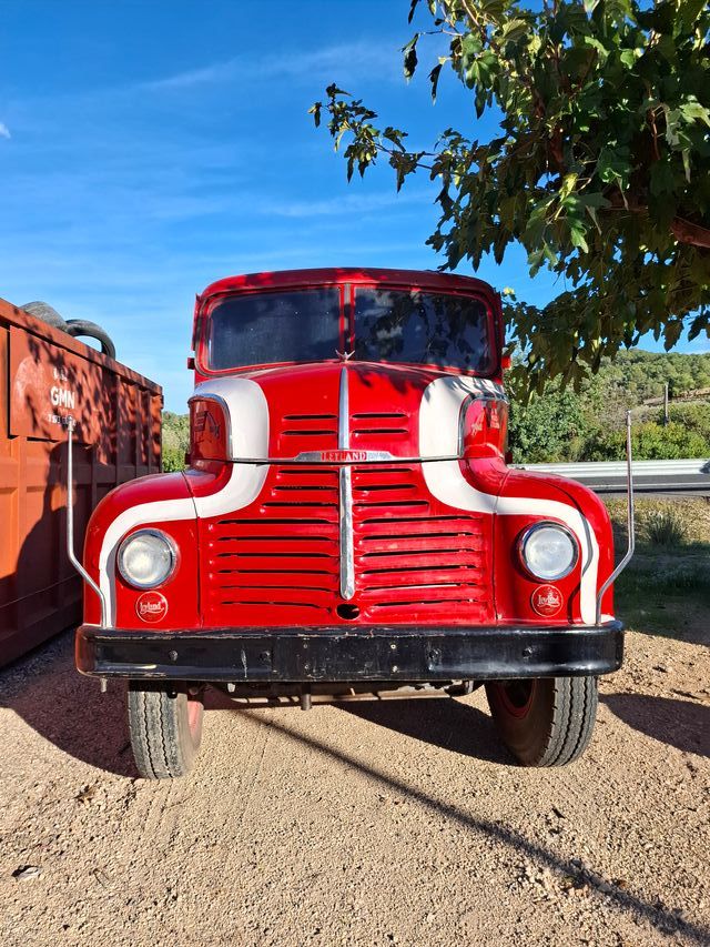 Leyland Comet Camión Clásico Rojo