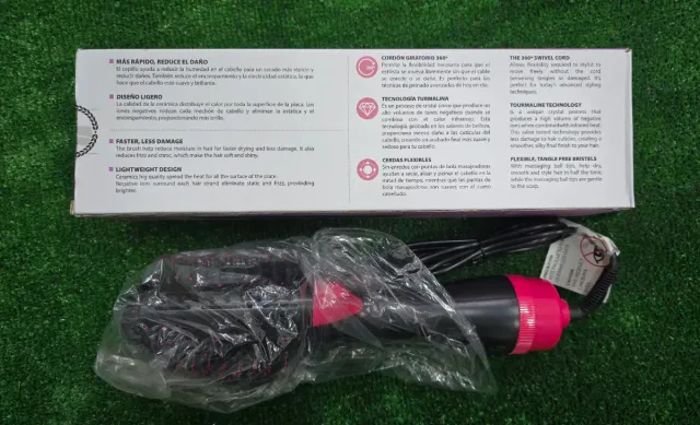 Cepillo Secador y Alisador Thulos 2 en 1