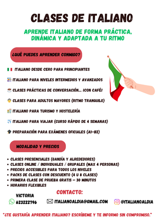 Profesora de ITALIANO