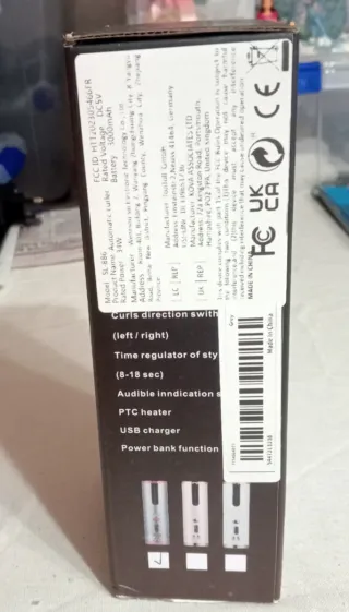 Rizador de Pelo Inalámbrico USB Auto Curler