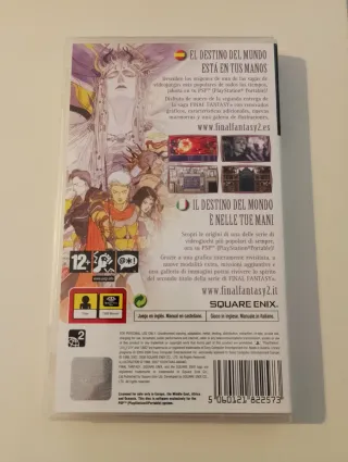 Final Fantasy II PSP PAL ESP
