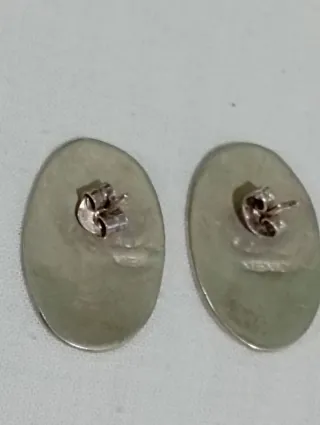 Pendientes Plata Mexicana. Arte Moderno