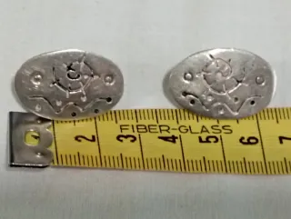 Pendientes Plata Mexicana. Arte Moderno
