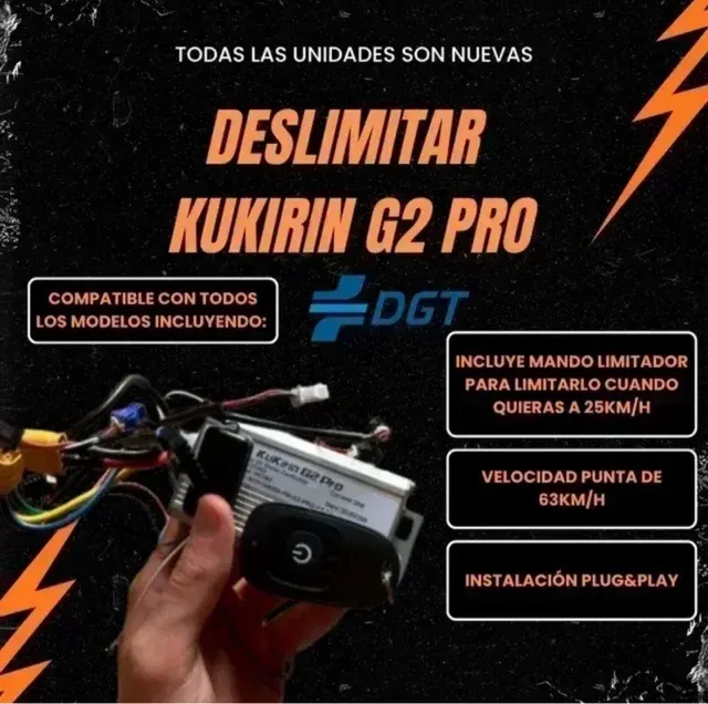 x2 Deslimitar Kukirin G2 Pro DGT