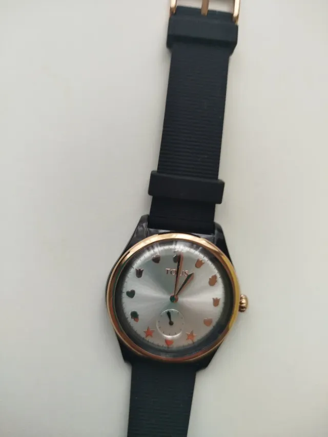 Reloj Tous Analógico Dorado y Plateado