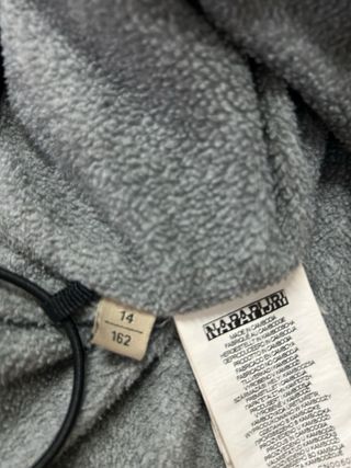 Abrigo negro Napapijri Geographic(original)14 años