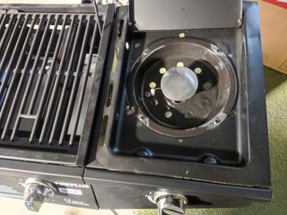 Amig - Barbacoa de gas Fireplus 3+1,Modelo GRILL-3