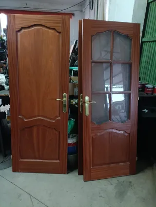 Lote 3 puertas madera ¡¡URGE VENTA!!