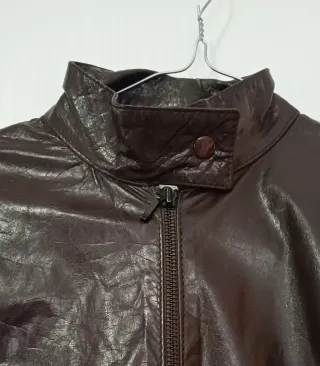 Cappotto tranch pelle amaya arzuaga vintage