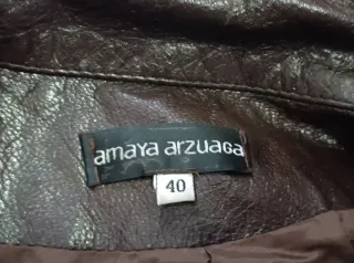 Cappotto tranch pelle amaya arzuaga vintage