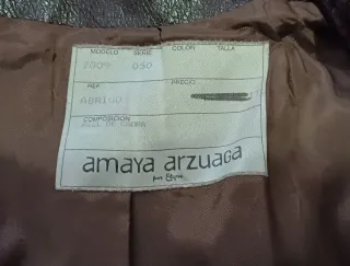 Cappotto tranch pelle amaya arzuaga vintage