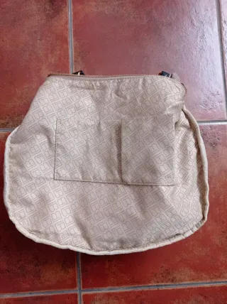 Bolso Laura Biagiotti Beige y Negro