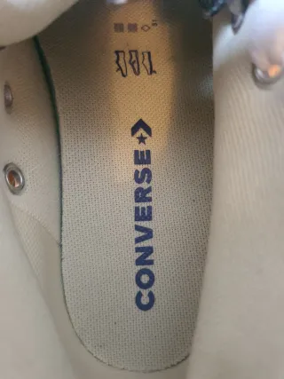 Zapatillas Converse Altas Negras .Talla 28.5