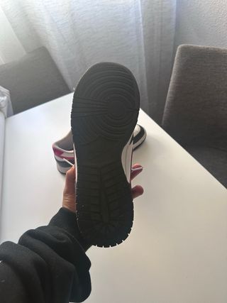 Nike Dunk Low Negro Rojo Blanco