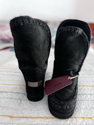 Botas MOU negras invierno