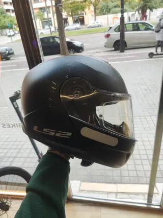 Casco LS2 StrobeII + Intercom Cardo Spirit HD (L)