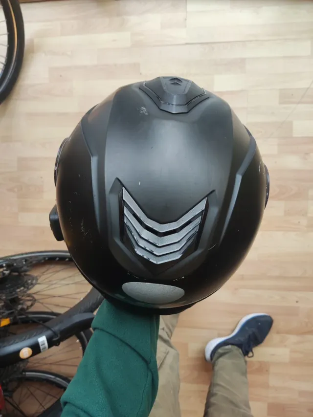 Casco LS2 StrobeII + Intercom Cardo Spirit HD (L)