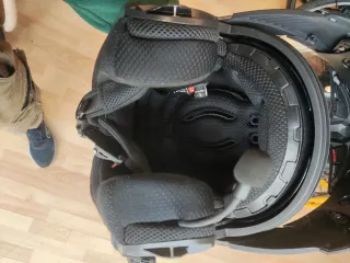 Casco LS2 StrobeII + Intercom Cardo Spirit HD (L)