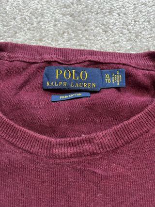 Jersey Polo Ralph Lauren Granate