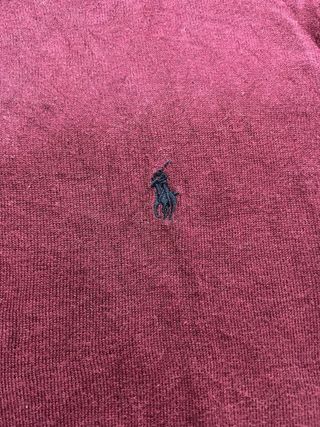 Jersey Polo Ralph Lauren Granate