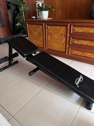 Banca de pesas regulable