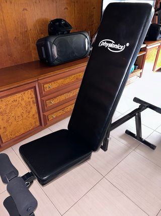 Banca de pesas regulable