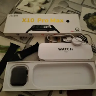 Reloj Inteligente LAXASFIT X10 Pro Max Negro
