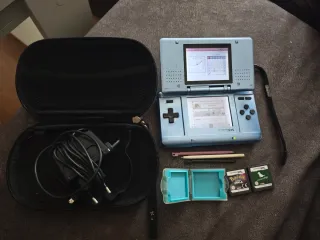 Nintendo DS Azul con accesorios